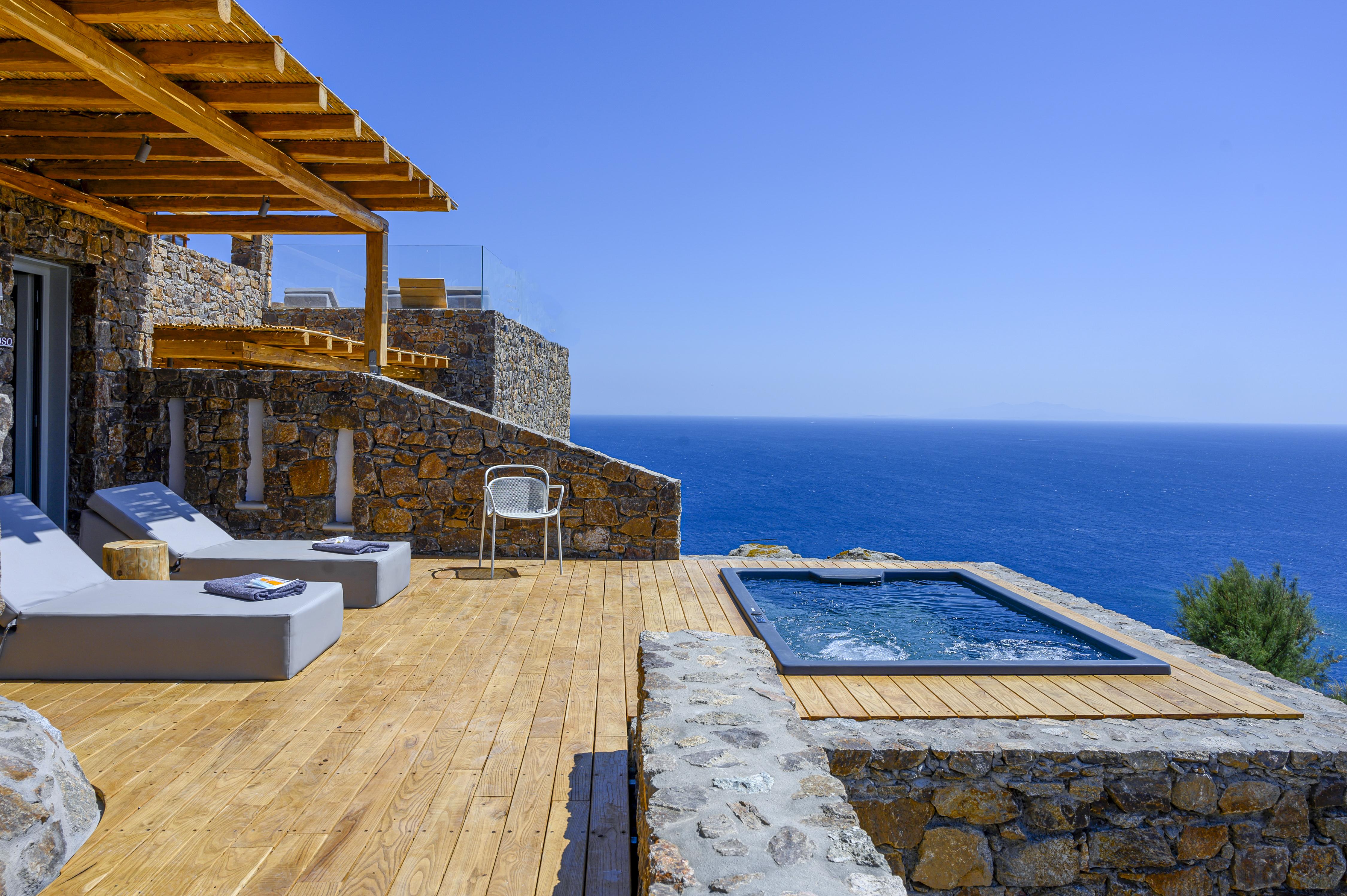 Готель Alissachni Mykonos (Adults Only) Псару Екстер'єр фото